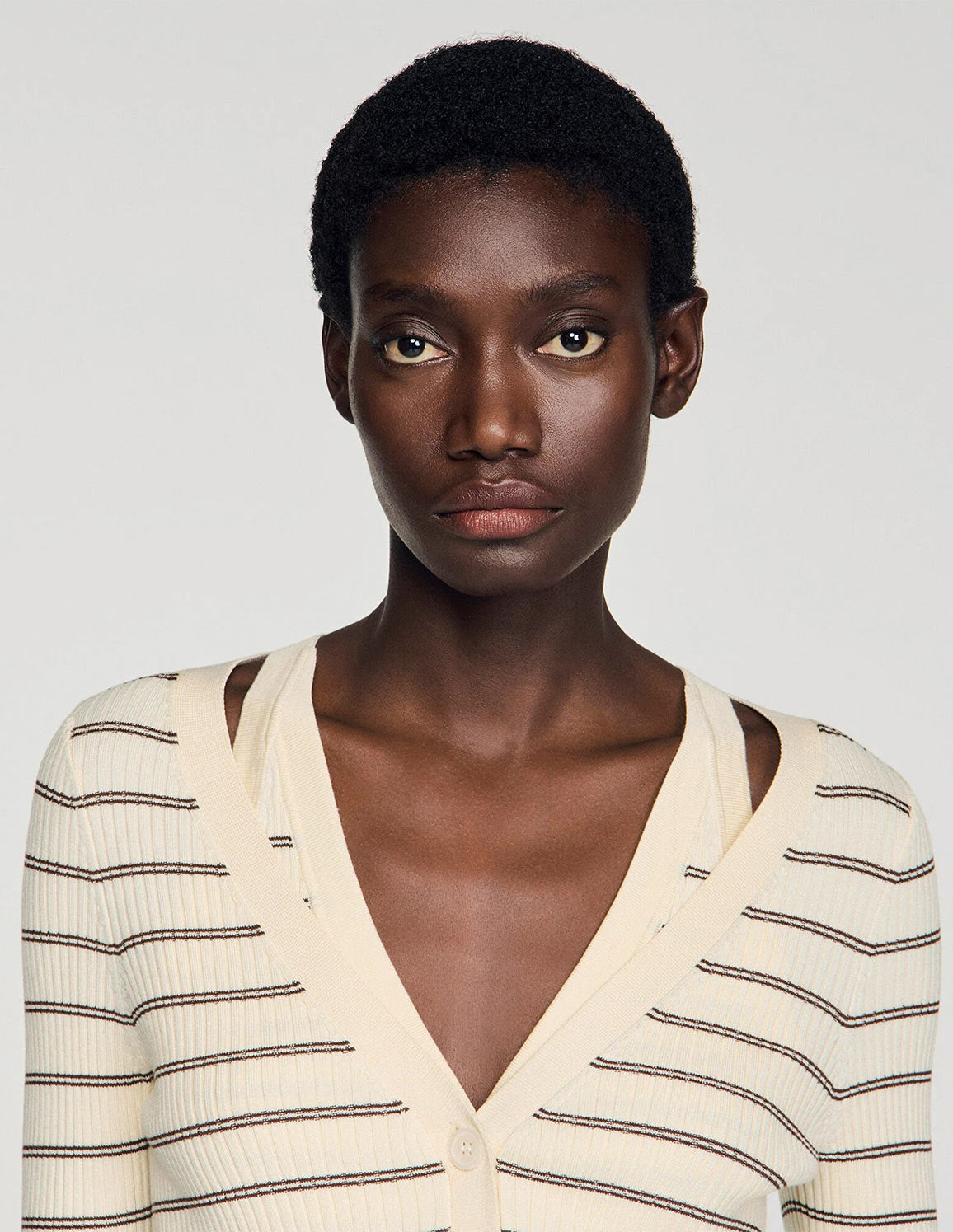 Ecru / Brown