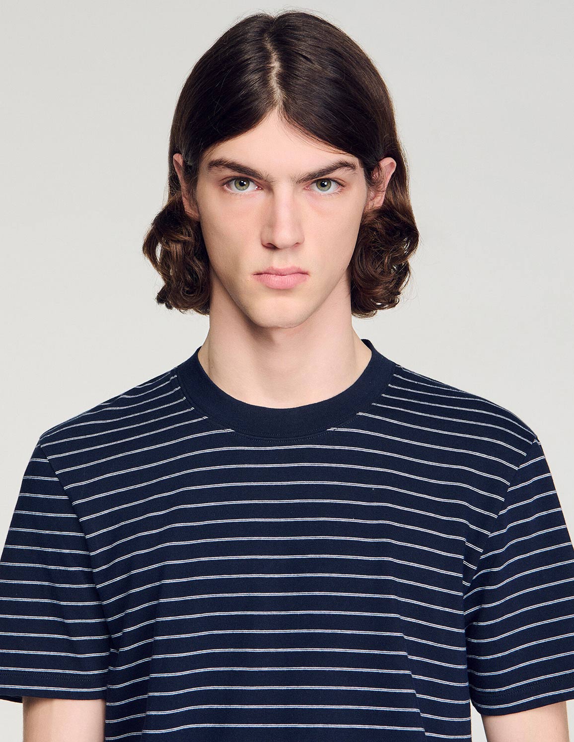 Navy \ White stripe