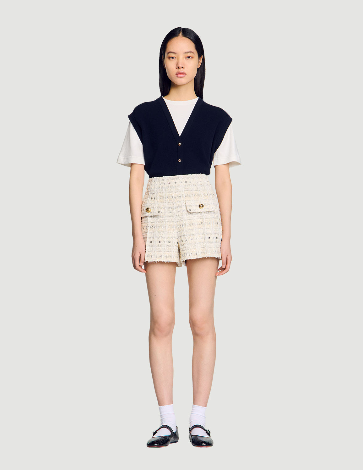 Ecru/Lurex