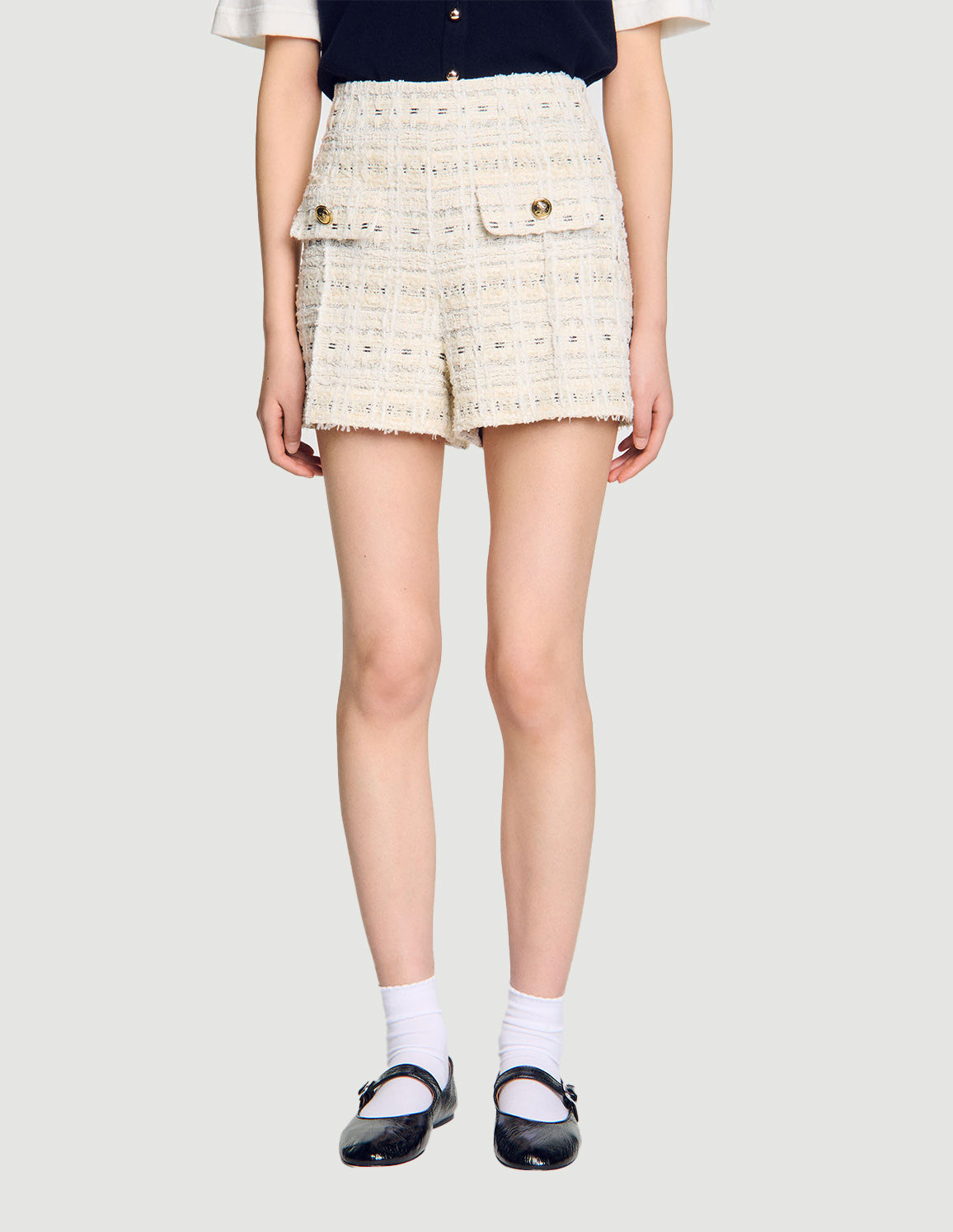 Ecru/Lurex