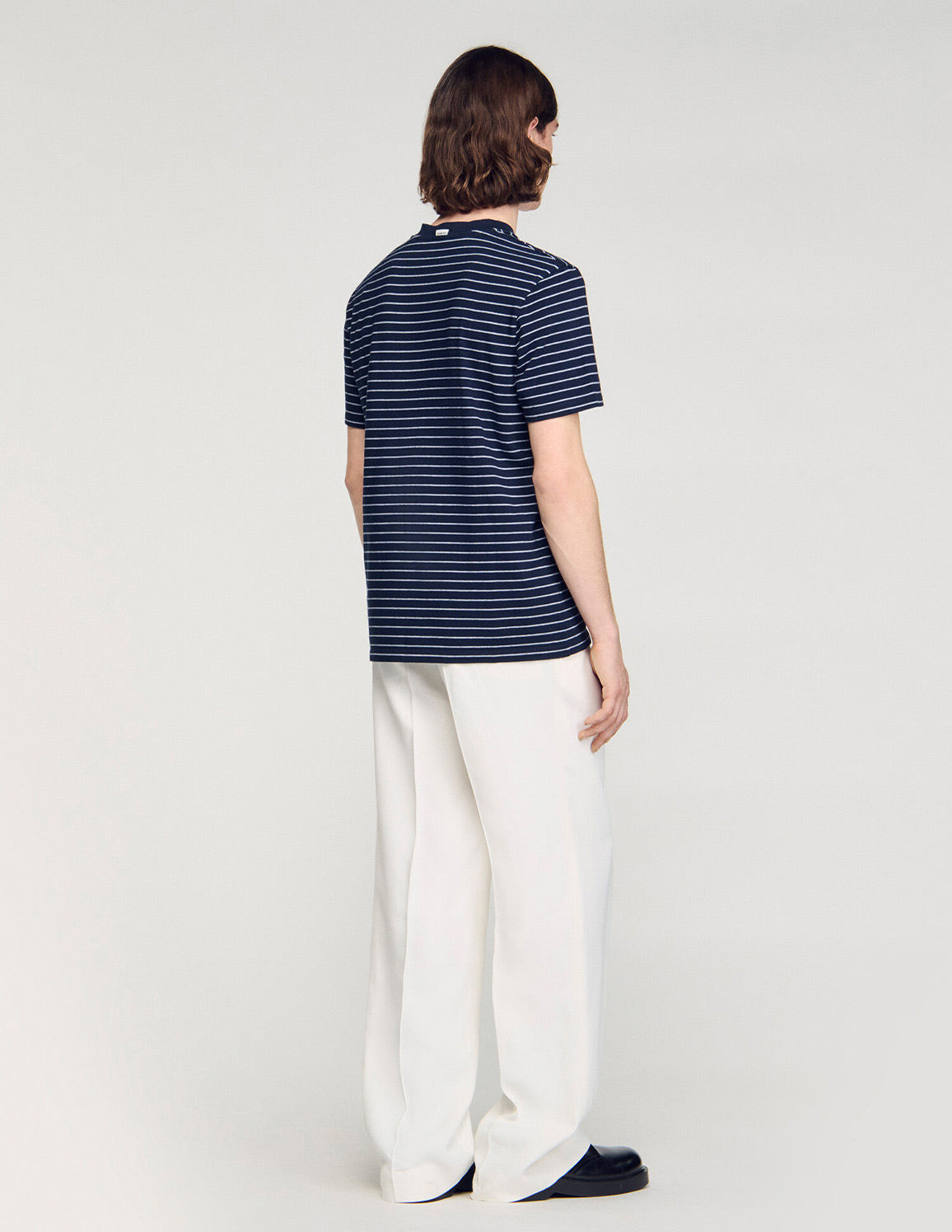 Navy \ White stripe