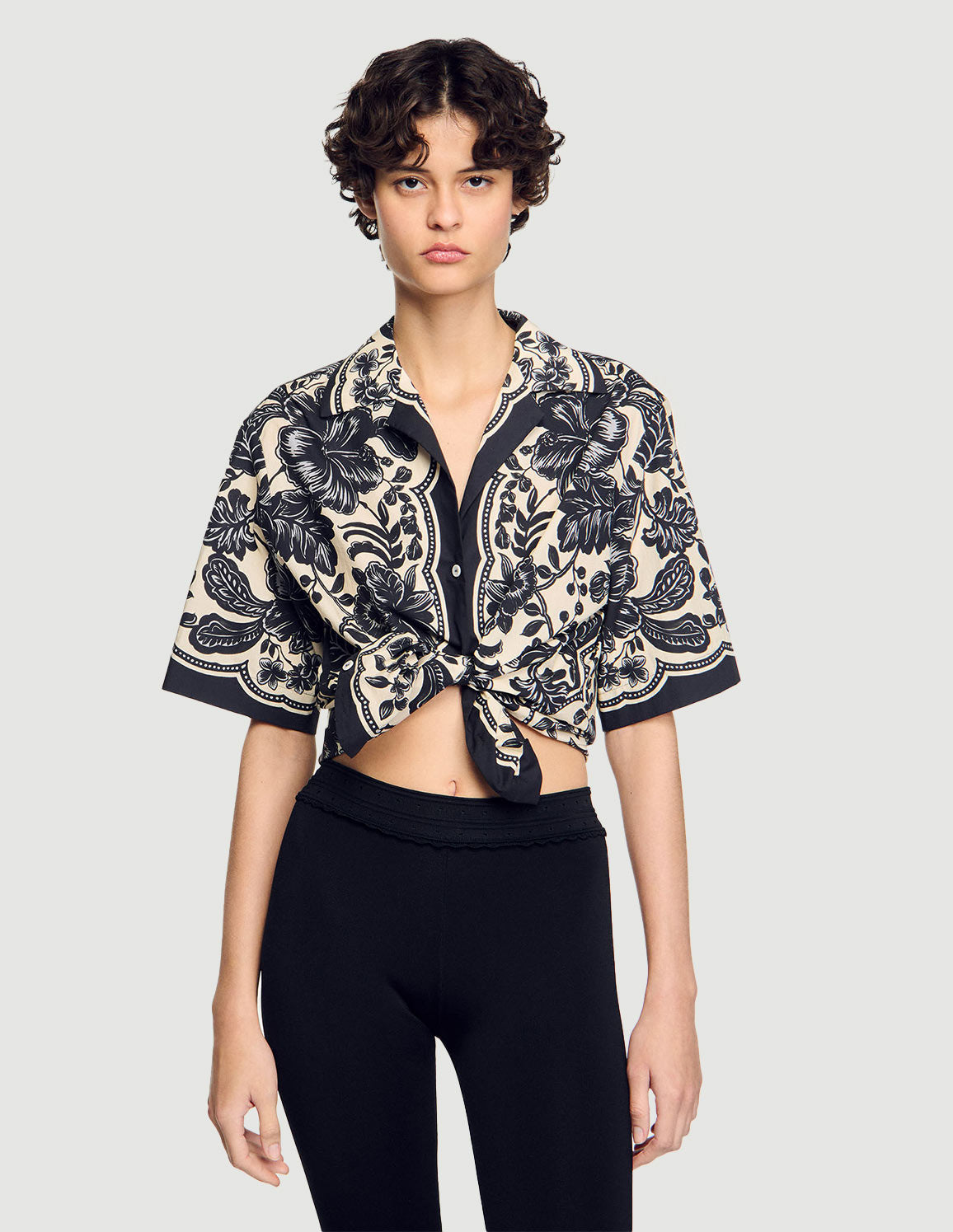 Ecru / Black