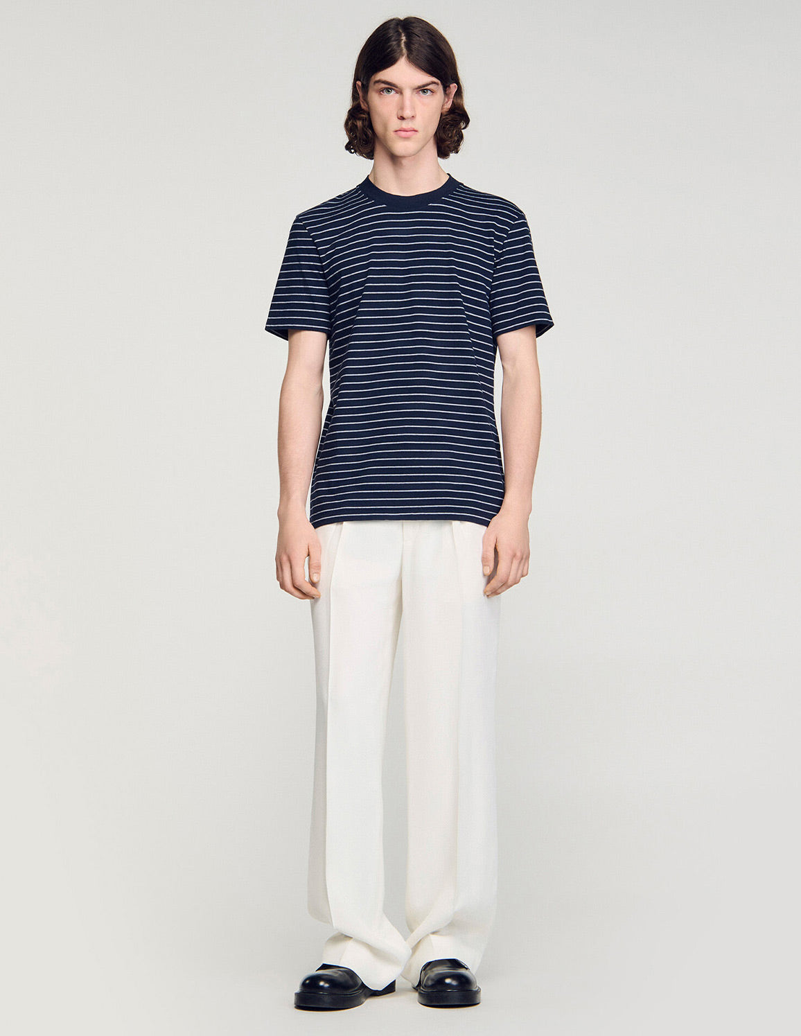 Navy \ White stripe