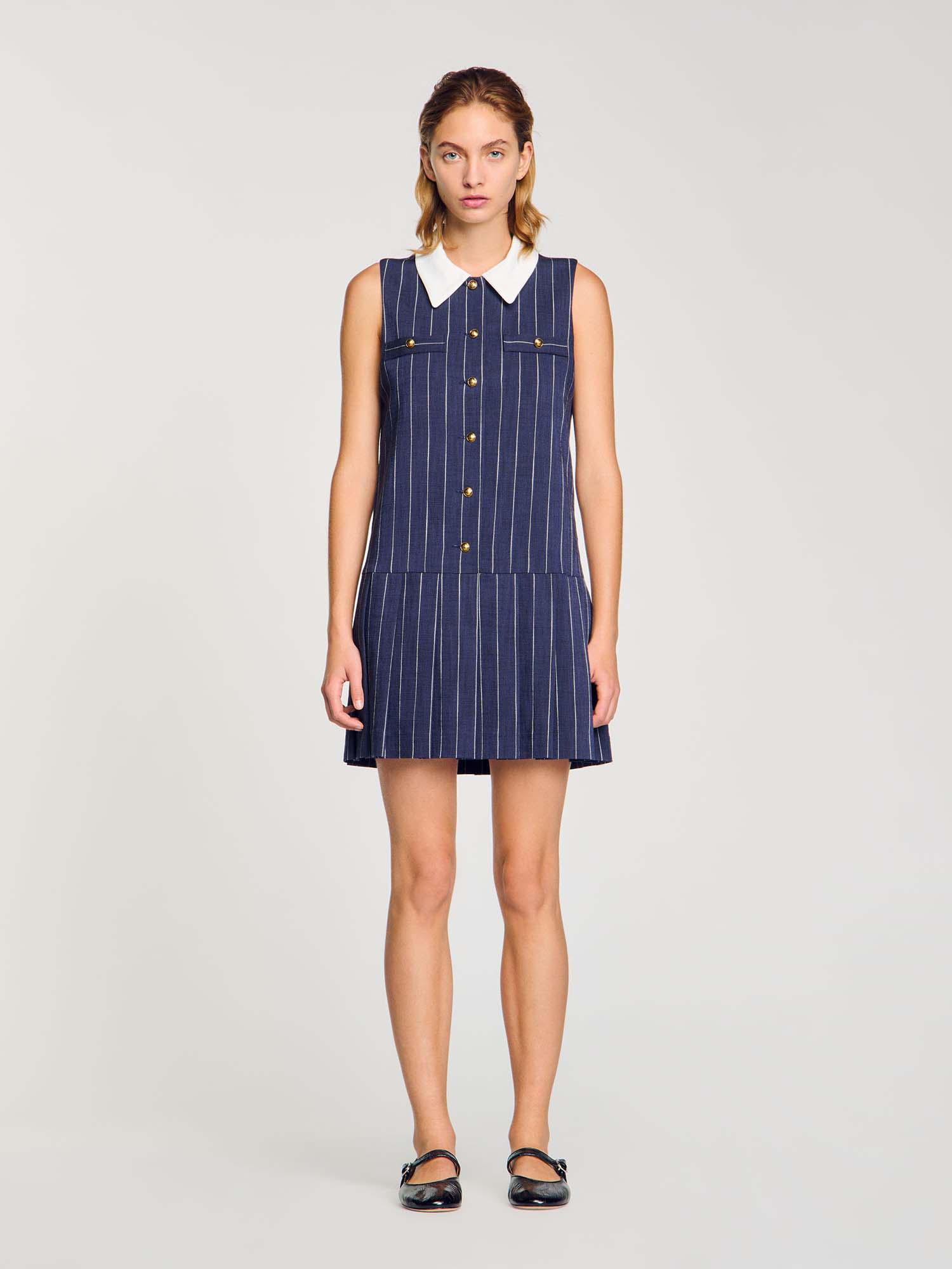 Navy/Off White