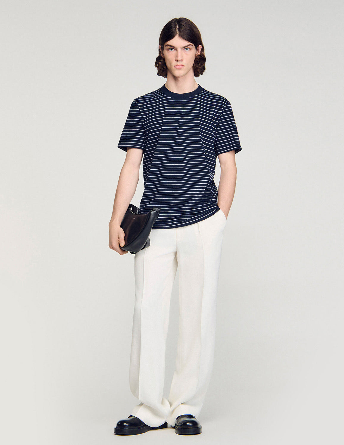 Navy \ White stripe