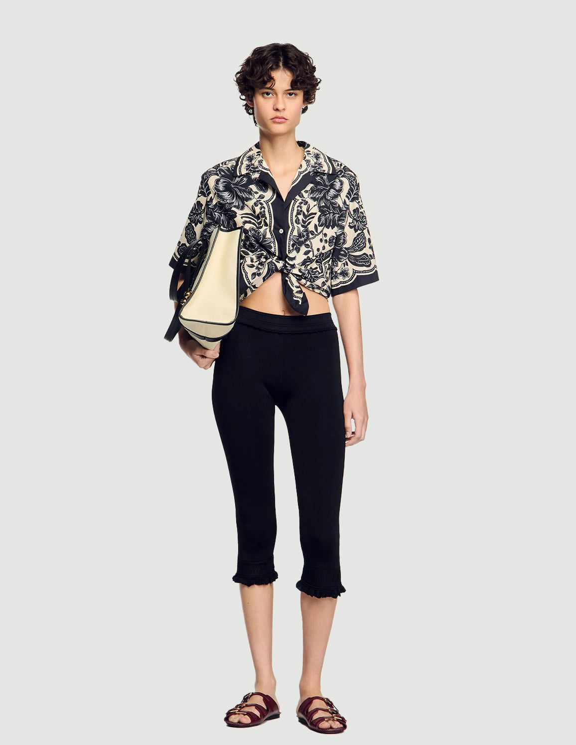 Ecru / Black