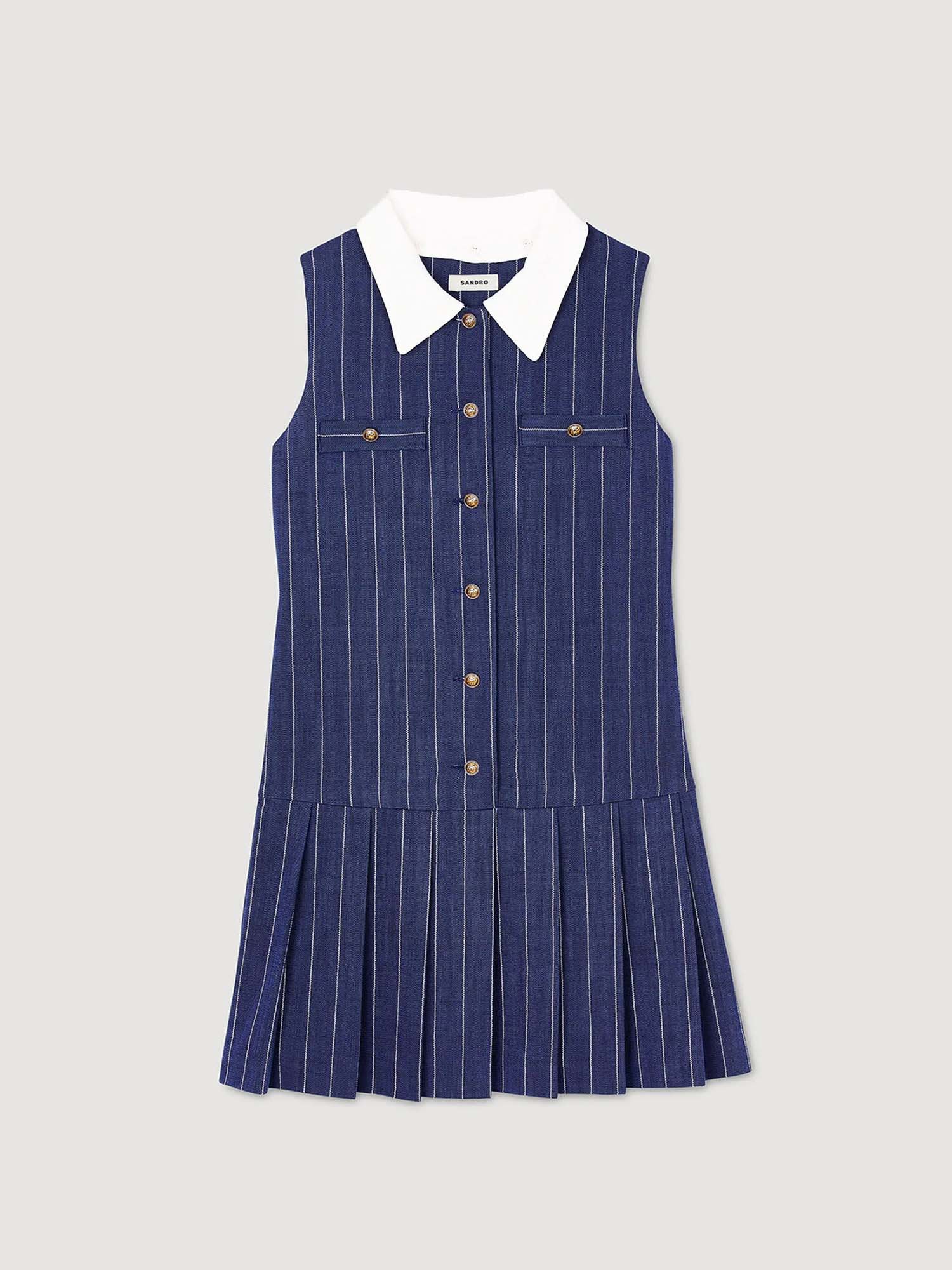 Navy / Ecru